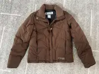 Women’s Columbia winter jacket brown size M good condition