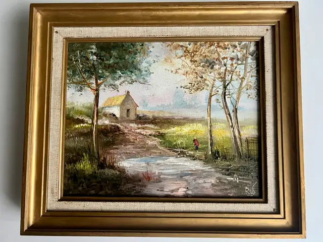 Original Oil on Canvas Painting in Arts & Collectibles in Gatineau - Image 2