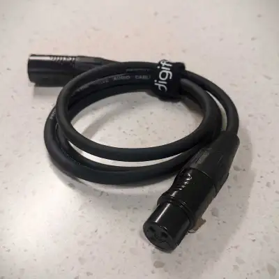3' XLR Microphone Cable , View more