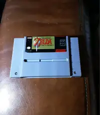 SNES Zelda A LInk To The Past Super Nintendo Game Cartridge