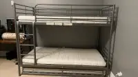 IKEA Svarta Bunk Bed with trundle / underbed plus 3 mattresses 