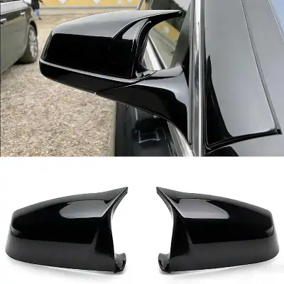 Brand new set gloss black Mstyle mirror caps for bmw f10 5series Will fit all bmw f10s 2011 - 2016 P...