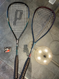 PRINCE Extender OS Thunder and Lite Squash Rackets