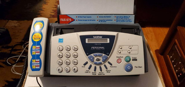 Brother FAX-575 Personal FaxPhone and Copier in General Electronics in Oakville / Halton Region
