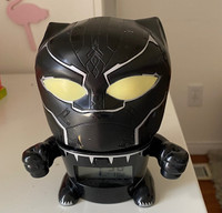 Kids Alarm Clock  Marvel Avengers Black Panther Brand	BulbBotz
