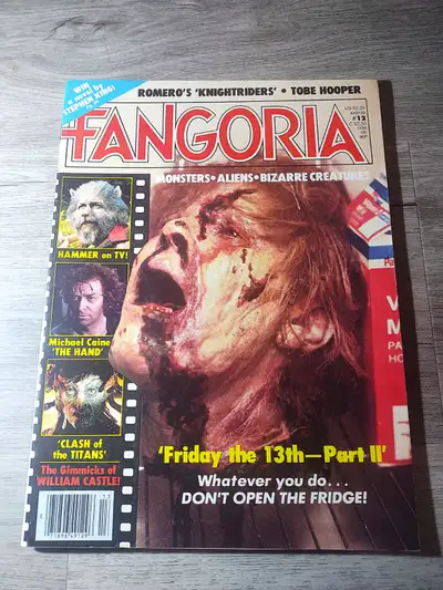 FANGORIA HORROR MOVIE MAGAZINE., View more