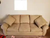 SOFA & TWO LOVE SEATS [LIKE NEW CONDITION]