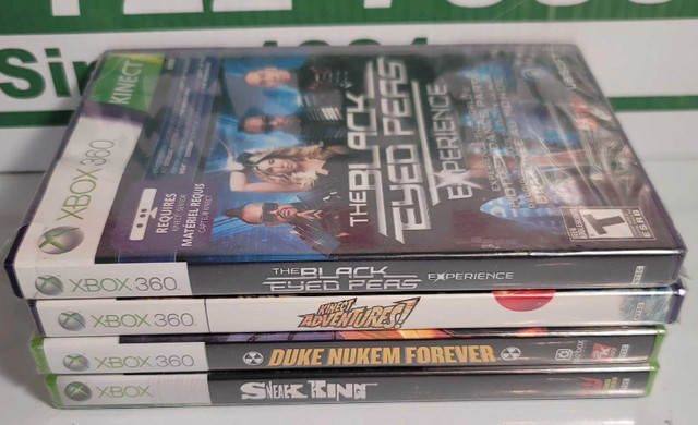Xbox 360 SEALED Games Pack of 4 in XBOX 360 in Barrie - Image 2