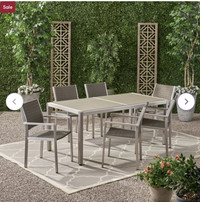 Caggiano Rectangular Outdoor Dining Table
