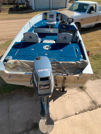 17 foot Springbok Bass boat