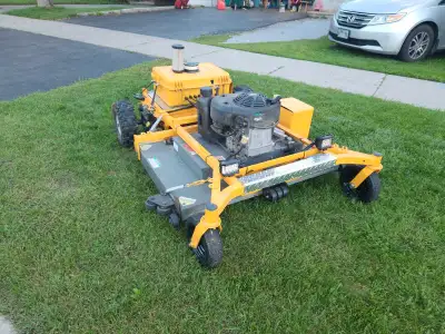 Giant RC Lawnmower- Self Charging hybrid, View more