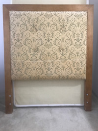 Single/Twin Headboard and box spring 