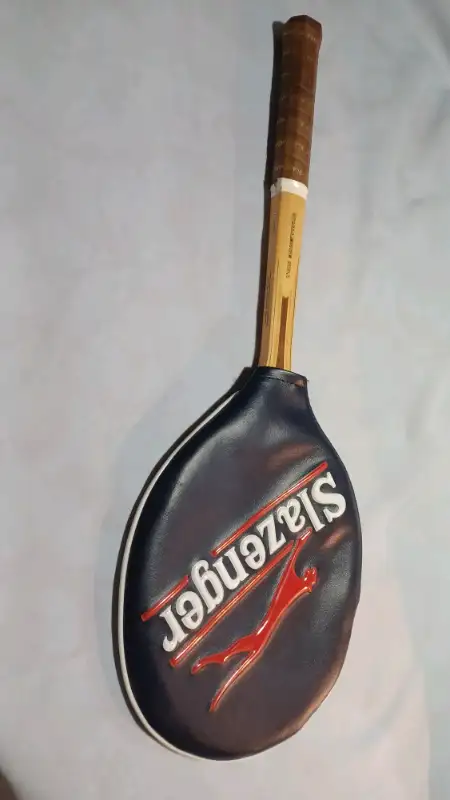 Vintage Slazenger wooden tennis racket63694127221379120