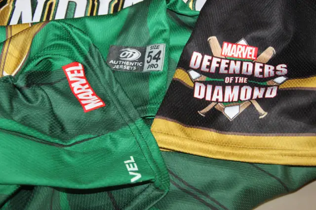 INDIANAPOLIS INDIANS MARVEL DEFENDERS OF THE DIAMOND JERSEY in Baseball & Softball in City of Toronto - Image 4