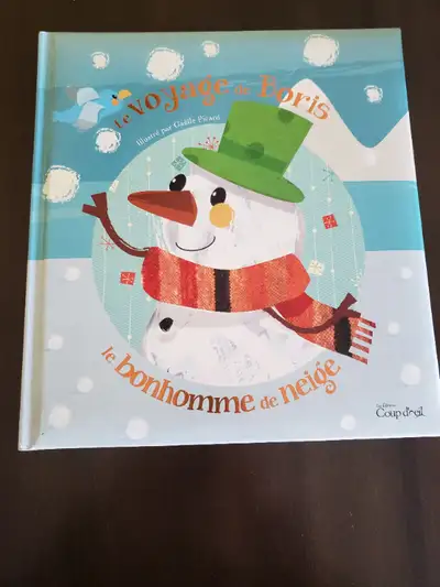 Livre en français : Le Voyage de Boris le bonhomme de neige, View more