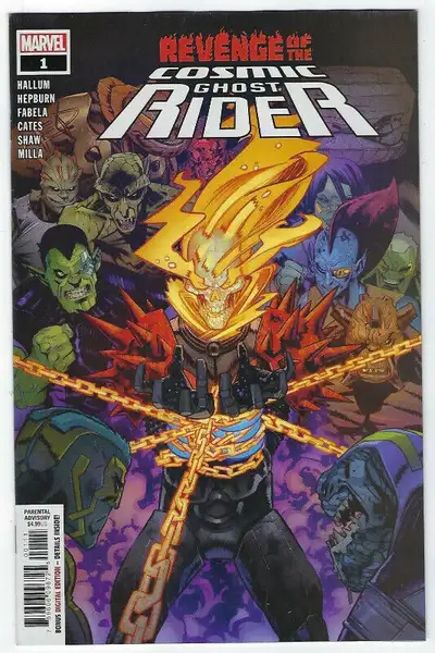 Marvel Comics Revenge Of The Cosmic Ghost Rider #1 Cover A VF/NM, View more
