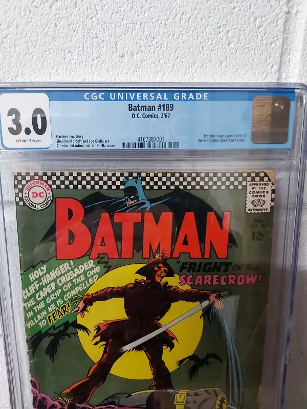 Batman #189 CGC 3.0 in Comics & Graphic Novels in City of Toronto - Image 3