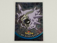 #91 Cloyster HOLO Foil Topps Series Pokemon Animation Edition NM