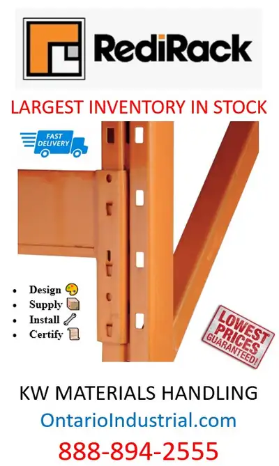 RACKING, SHELVING, CANTILEVER, MEZZANINES, STORAGE BINS & RACKS., View more