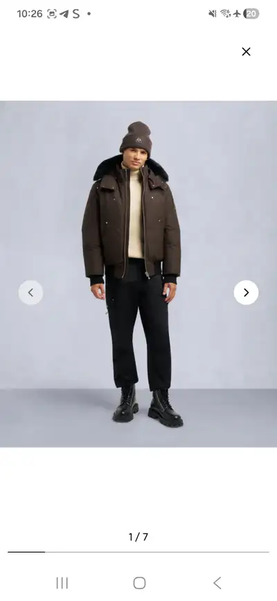 New Moose Knuckle Men's Jacket On Sale 920.00 regular price 1295, View more