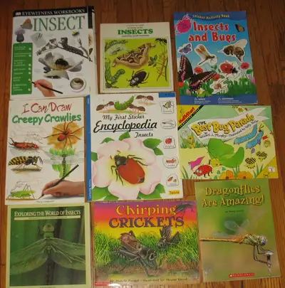 - great books for kids to learn about Creepy Crawlers - buy 1 book or whatever you need Discovery KI...