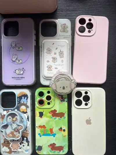 IPhone 15 Pro Max case ( selling together), View more