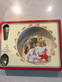 Bunnykin's Baby Gift Set Collectable