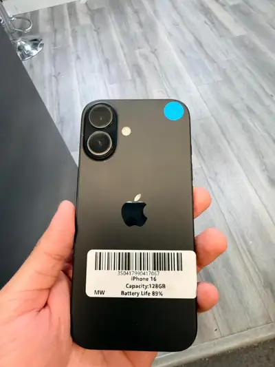 IPhone 16 (128GB) Available with 1 year Store Warranty, View more