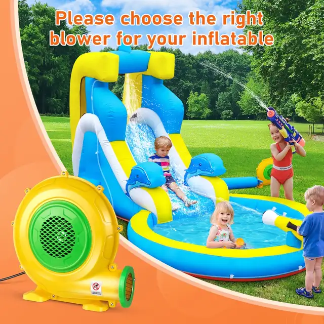 Toaob 370W 0.5HP Air Blower: Bounce House Blower in Toys & Games in Markham / York Region - Image 7