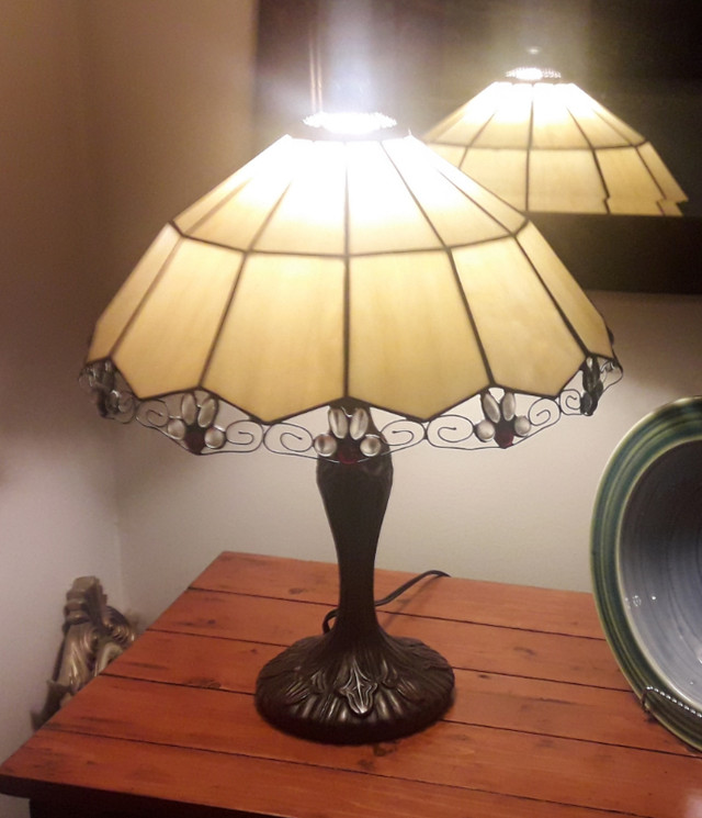 Beautiful Caramel Glass Lamp in Indoor Lighting & Fans in Bridgewater