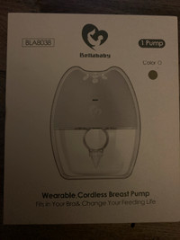 Bnib still sealed Bellababy  wearable cordless breast pump