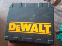 Dewalt Drill Case and 2 14.4v Batteries & Charger