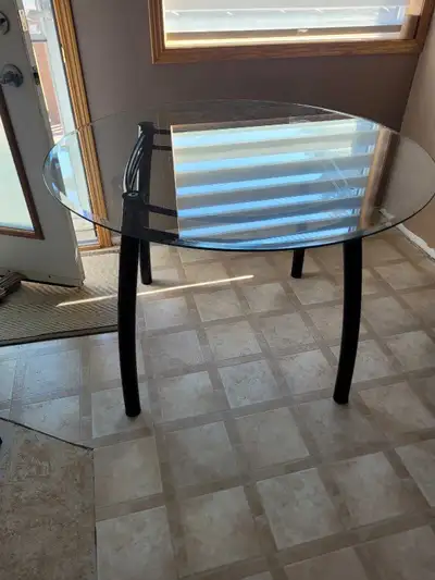 round glass table , View more