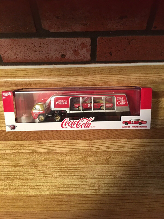 Collectable Die Cast COCA COLA Charger and Truck in Arts & Collectibles in City of Toronto