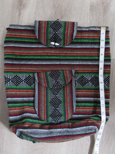 Fabric backpack, View more