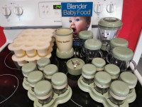 Baby bullet blender set