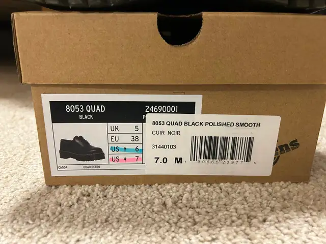 8053 LEATHER PLATFORM CASUAL SHOES (Black) - with Wonder Balsam in Women's - Shoes in Calgary - Image 3