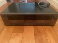 JVC TD-W77 Double Casette Deck Stereo Player 