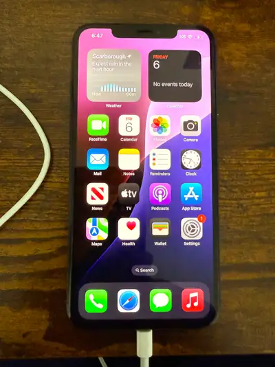 Black iPhone XS Max 256GB Unlocked, View more