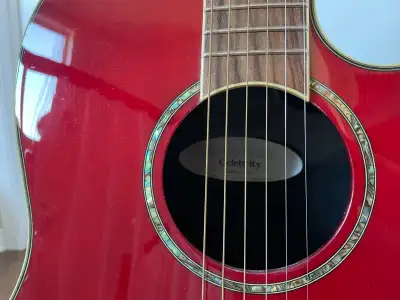 Ovation acoustic electric guitar $400.00, View more