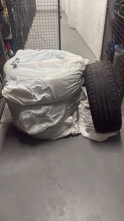 Selling a set of 4 Pirelli winter tires in good condition. Size: 235/55R18 Load/speed rating: 104H T...