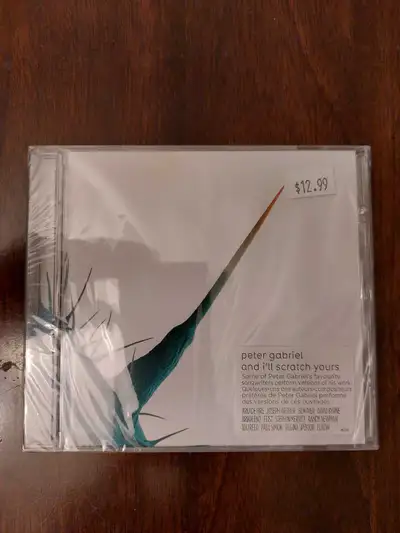 I'm offering a new Peter Gabriel "Scratch my Back" CD, featuring a collection of his songs performed...