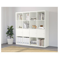 Ikea Kallax Shelf with 4 Doors - delivery/assembly