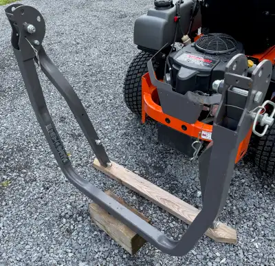 This RollOver Protective Structure (ROPS) came off my Husqvarna MZ-54 zero-turn mower. It's new as i...