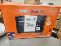 SALE! NEW 24" Onn ROKU SMART LED TV FOR  ONLY $99.99