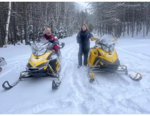 SNOW MIBILE, ICEFISH, COTTAGES in Ontario in Canada - Image 12