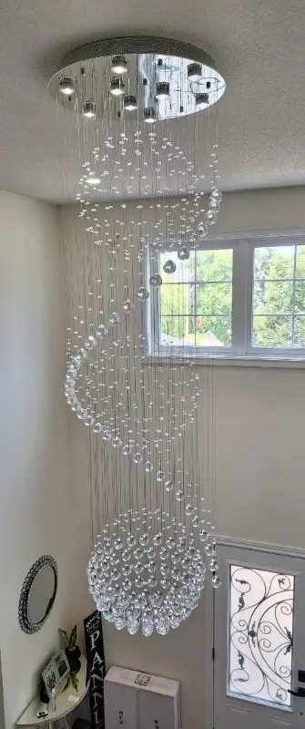 Gorgeous Crystal Chandeliers Available, View more