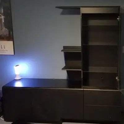 Laurier TV Media lighted display unit, View more