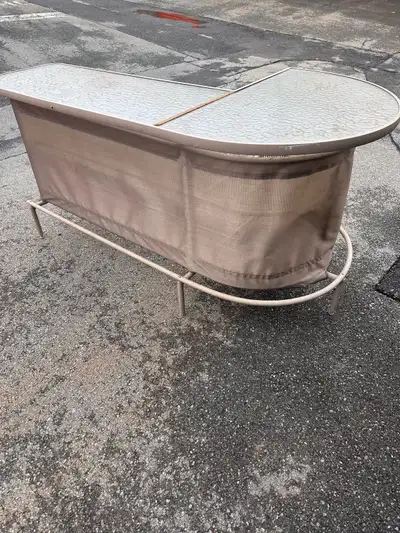 Outdoor Bar/ Patio Table 4  Chairs, View more