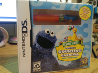 Nintendo DS Sesame Street Cookie's Counting Carnival Video Gane